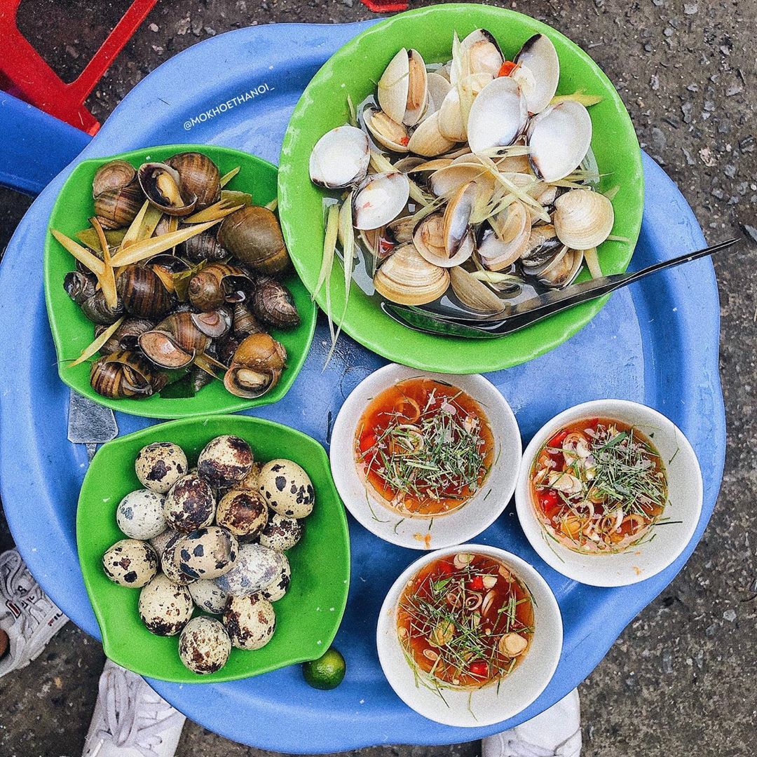 Ốc luộc Hà Nội
