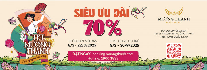 [TẾT MƯỜNG THANH] ƯU ĐÃI ĐỘC QUYỀN - GIẢM GIÁ LÊN ĐẾN 70% 